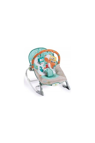 Ricokids Balansoar cu vibratii, vulpita si ursul, 7309 – Turcoaz