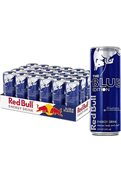 Red Bull The Blue Edition Energy Drink Tin, 24 x 250ml