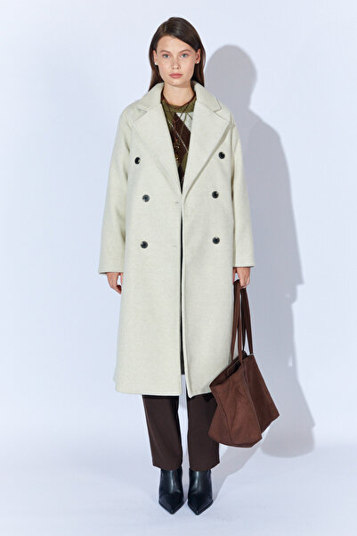 EDITION WOMAN Palton pentru femei Stone Collar - EK100355558