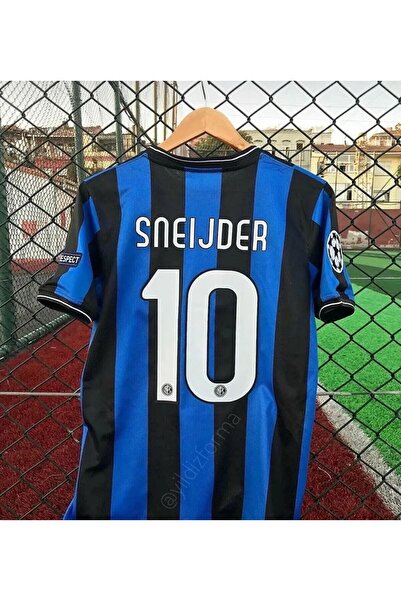 Forma Inter 2010 Wesley Sneijder RETRO Madrid Şampiyonlar Ligi Finali Yetişki...