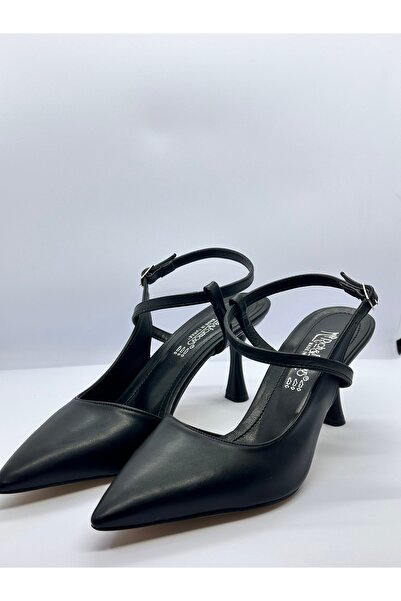 Dolunay shoes bilekten bağlamalı topuklu ayakkabısı