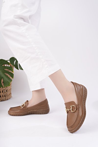 Diego Carlotti Genuine Leather Women's Buckle Casual Shoes Dc2647