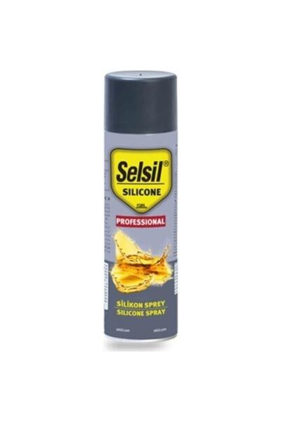 Selsil Silikon Sprey 500 ML Çelik Kapı, Anahtar Dili Takılmasını Onarır