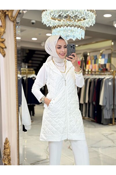 ALANURMODA سترة جيب ستون