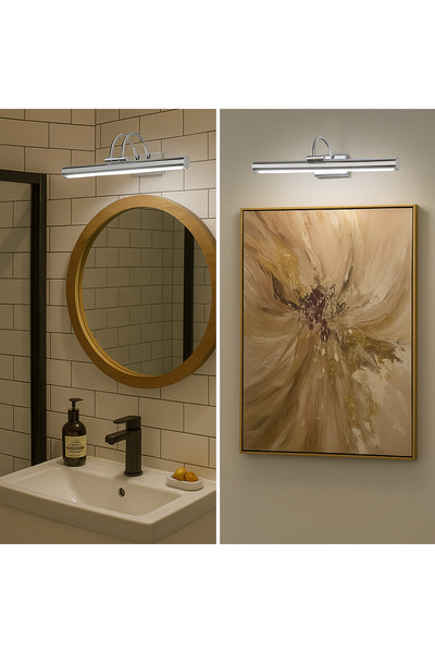 Merwish Flute Sconce 35 cm Led Wall Lamp 6500K White Light