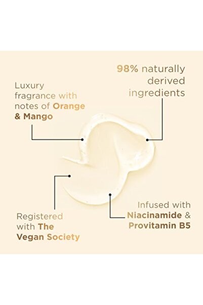 Baylis & Harding غسول الجسم الفاخر "كيندنس + فيتامين سي ونياسيناميد" لتنظيف وتوهج البشرة، 500 مل