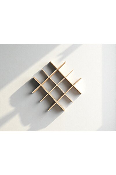 varje think outside the box Ledli Çoklu Raf Dekoratif Duvar Kitap Rafı