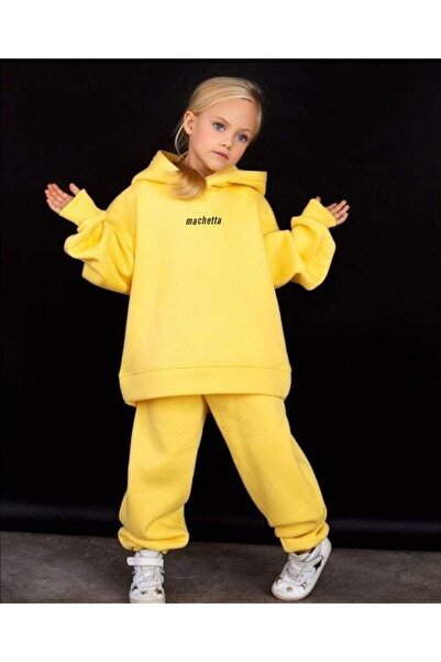 NoVibe Set de trening pentru copii din lână cu 3 fire imprimate