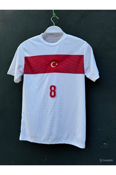 Genel Markalar Türkiye Euro 2024 Arda Güler Iç Saha Beyaz Forması (WHİTE) Özel Beyaz 888