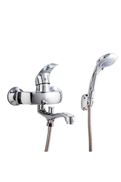 Trendy's Baterie cada,HANBA, pipa medie mobila , crom lucios