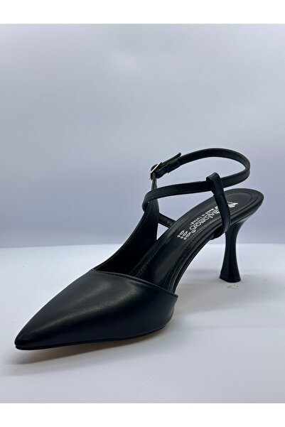 Dolunay shoes bilekten bağlamalı topuklu ayakkabısı