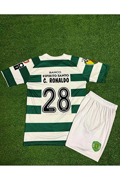 Forma Sporting Lizbon Cristiano Ronaldo Çocuk Forması LİON