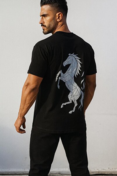 KOZİA OUTDOORS Tricou basic unisex cu decolteu rotund și imprimeu kozia