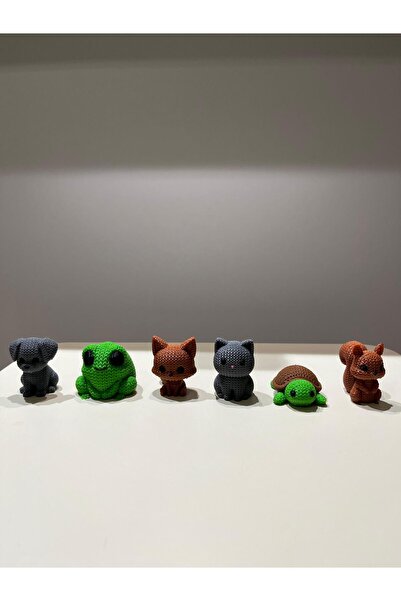 NaseTasarım Küçük Kedi, Köpek, Yılan, Kurbağa, Tilki, Sincap ve Kaplumbağa Fi...