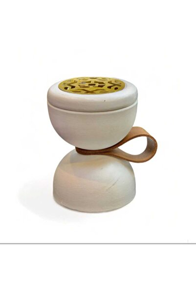 GIFT Incense burner with leather handle