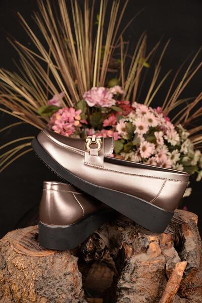 KUUM LONDON Women's Vegan Leather Lightweight Wedge Heel Winter Non-Slip Lightweight Waterproof Orthopedic Extra Lightweight Casual
