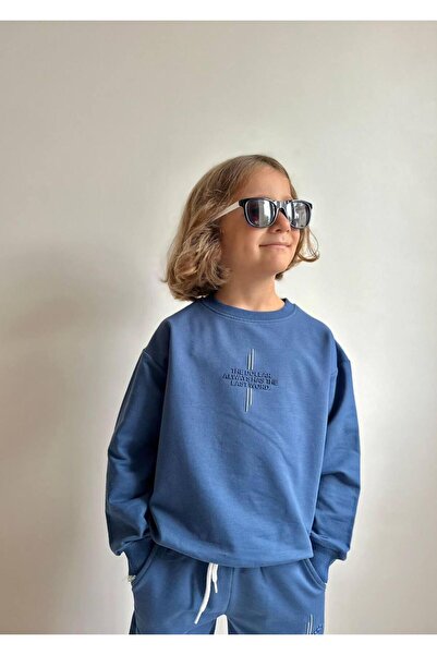 RAPAPA Boys' Sweatshirt and Sweatpants Set Bottom Top Set 9051m