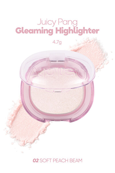 Missha Canlı ve Yoğun Işıltılı Aydınlatıcı A'PIEU Juicy-Pang Gleaming Highlighter (02 Soft Peach Beam)