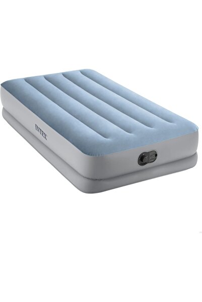 Intex Twin Dura-Beam Comfort Airbed W/Fastfill Usb Pump