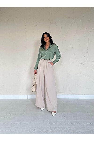 Vaveyy Pleated Comfort Pants