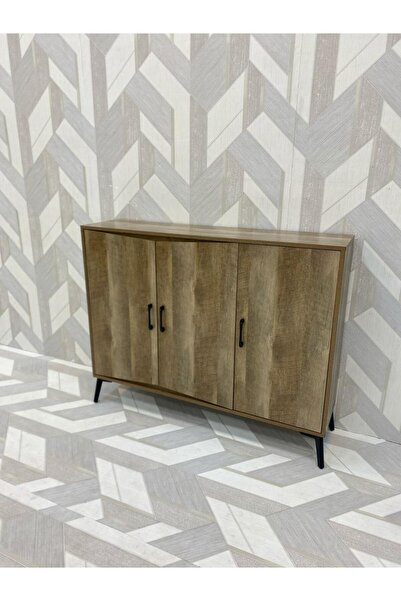 DEC24 دولاب أحذية عملي بثلاثة أبواب لمسة عصرية لمنزلك