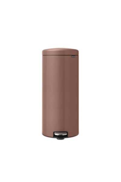Brabantia NewIcon Pedal Bin 1008853, 30 l, Soft closing, Anti-slip base, Satin finish, Brown