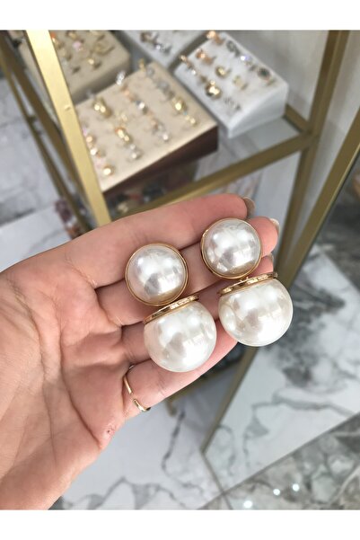 the ASEL İNCİ أقراط أنيقة مع تفاصيل اللؤلؤ