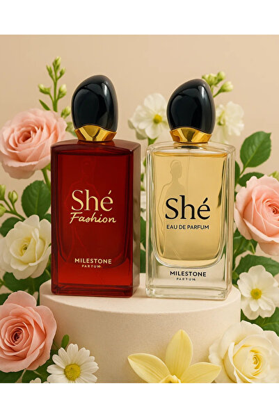 Milestone set She Pour Femme 100ml EDP + She Fashion 100ml EDP