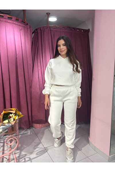 Butik Σετ αθλητικής φόρμας 3 ΝΕΡΕΣ ΛΕΥΚΟ