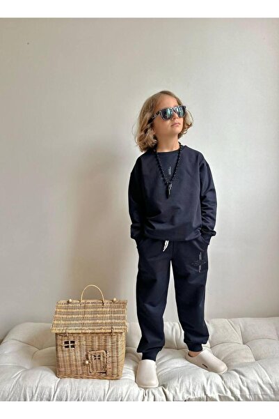 RAPAPA Boys' Sweatshirt and Sweatpants Set Bottom Top Set 9051Y