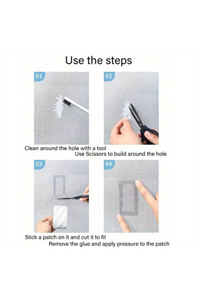 MaffStuff Black fiberglass adhesive tape 5x180 cm for repairing mosquito nets, windows and doors