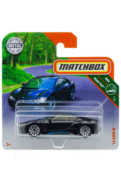 HOT WHEELS Matchbox '16 BMW i8 - Siyah (1/64) 2018 Üretim