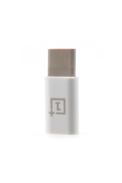 Stef's Cat Προσαρμογέας OnePlus USB 3.1 Micro-USB σε Type-C 2, 4 cm Alb