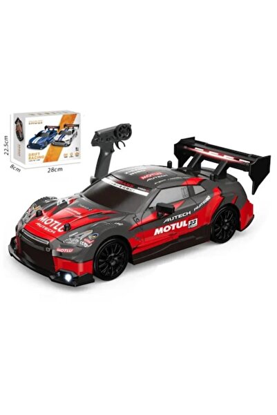 OEM High Speed Racing Car with Remote Control, Drift 4WD Mini RC Racing Car 2.4 GHz Scale 1:24, Red