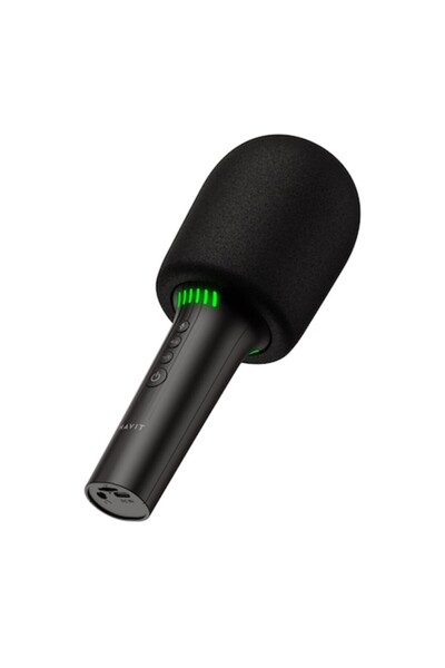 Stef's Cat Microfon Bluetooth V5.0, TF, AUX, 6h, 1200mAh, R46, Black
