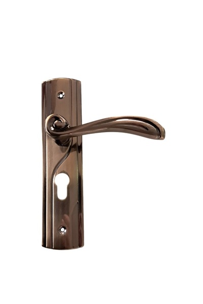 OEM Mâner cu placă pătrată, ușă interioară, lățime placă 48, interax 50, bronz