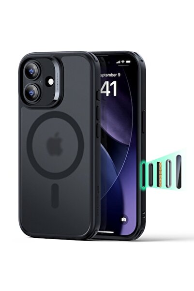 Stef's Cat Husă pentru iPhone 17, Classic Hybrid HaloLock, S63, Poliuretan, N...