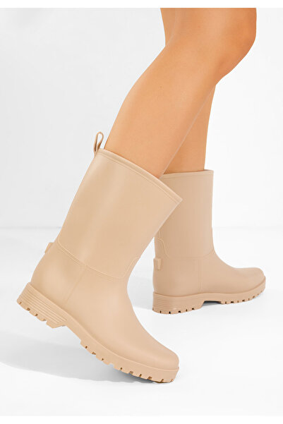 B T Shoes Μπότες βροχής Niviera μπεζ