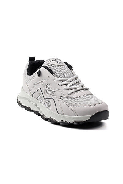 KAJILA Men's Ice Sports Shoes Comfortable Casual Sneaker Walking Running Lightweight Sole Lace-Up