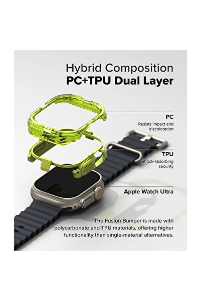 Danex Husă de protecție pentru Apple Watch Ultra/Ultra 2, M59, Lexgard, Arctic Snow