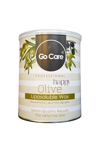 Go Care GoCare Professional Happy Olive Liposoluble Wax for Sensitive Skin, Salon-Quality