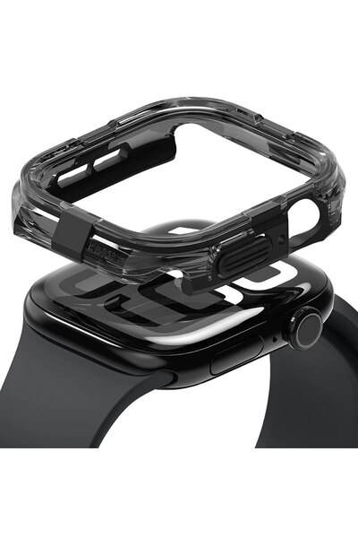 Stef's Cat Protective Case for Apple Watch 10 46mm, I46, Polycarbonate, Black