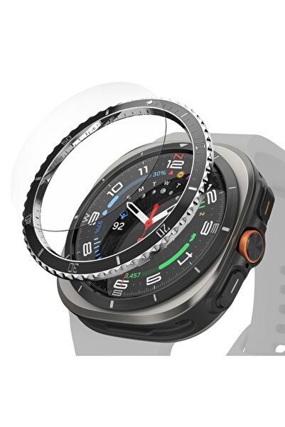 Stef's Cat Frame for Samsung Galaxy Watch Ultra 47mm, U62, Metal, Black