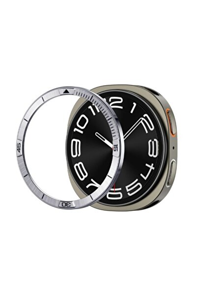 Stef's Cat Rama pentru Samsung Galaxy Watch8 44mm, Tune Pilot, P45, Metal, Silver