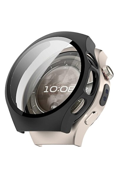 Stef's Cat Husa pentru Huawei Watch 5 46mm + Folie, H35, Policarbonat, Black