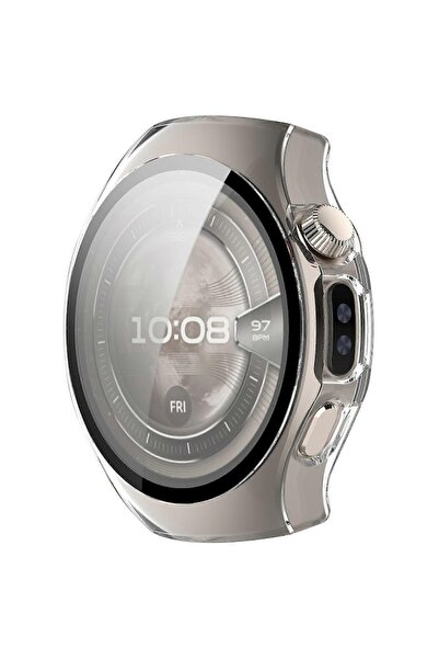 Danex Protective Case for Huawei Watch 5 42mm + Screen Protector, D90, Lexgard, Transparent