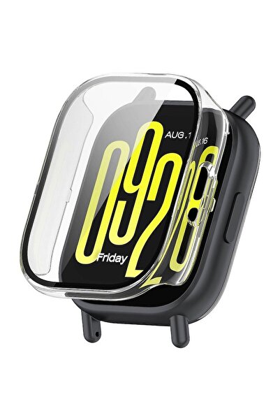 Stef's Cat Husa pentru Xiaomi Redmi Watch 5 Active + Folie, H32, Policarbonat, Clear