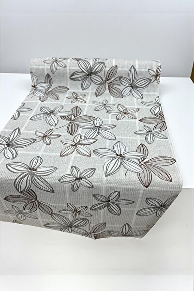 Pimula home Non-Slip Kitchen Bathroom Inside the Cabinet Multi-Purpose Drawer Shelf Display Case Cover -Grey Flower-1045-H