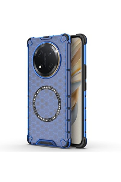 Stef's Cat Διαφανής θήκη για Honor Magic7 Lite/X9c, HoneyComb Shield MagSafe,...