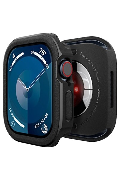 Stef's Cat Protective Case for Apple Watch 10 46mm, U57, Polyurethane, Matte Black